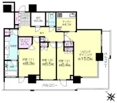 3LD・K＋VB<br>105.88m²