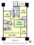 4LD・K+2WIC<br>85.48m²