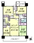 4LD・K<br>85.69m²
