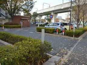 駐車場入口