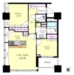 2LD・K <br>66.44m²