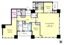 3LD・K+WIC <br>130.7m²