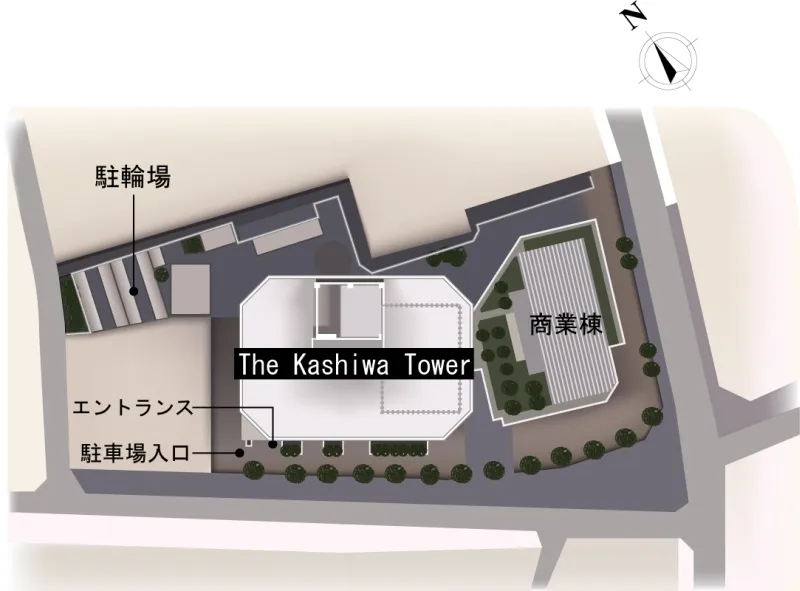敷地配置図