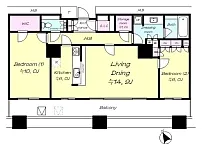 ２LD・K＋納戸<br>88.89m²