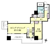 1LD・K<br>58.70m²