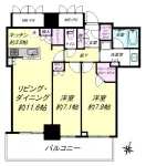 2LD・K+WIC<br>70.23m²