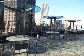 シータワーエントランス横の「シーテラス<br>」