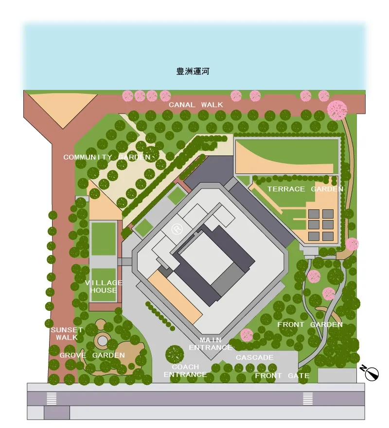 敷地配置図