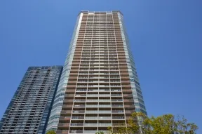 南側　豊洲3丁目公園より望むTHE T<br>OYOSU TOWER