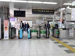 りんかい線「東雲」駅改札
