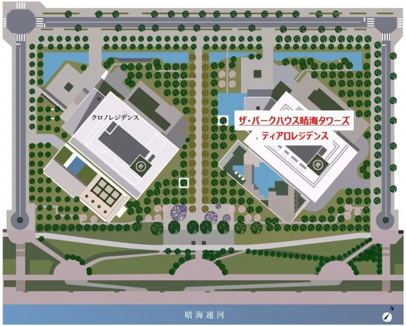 敷地配置図