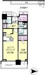 1LD・K+WIC+SIC<br>48.56m²