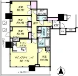 4LD・K+WIC+納戸<br>86.77m²
