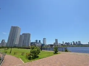 豊洲方面を望む