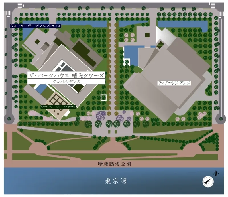 敷地配置図
