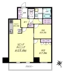 2LD・K＋WIC <br>72.69m²