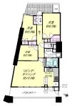3LD・K+WIC<br>76.72m²