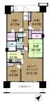 ４ＬＤＫ＋ＷＩＣ<br>８６．３１m²