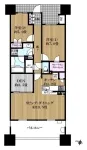 2LDK+N+DEN+WIC<br>73.03m²