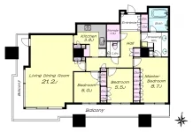 3SLD・K　<br>113.58m²