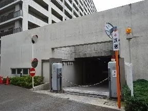 駐車場出口