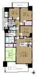 3LD・K+S+WIC<br>88.74m²