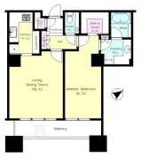 1LD・K<br>61.58m²