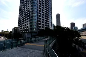 左手に見えるのがレフトウィングです