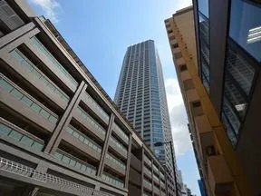 西から見た外観