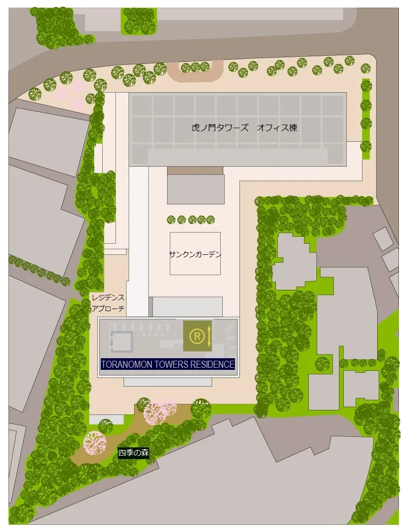 敷地配置図