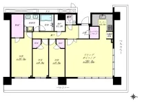 3SLD・K+3WIC <br>113.36m²