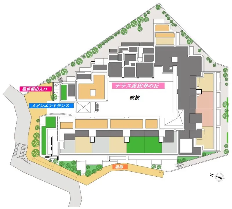 敷地配置図