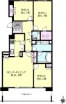 3ＬＤＫ+ＷIC<br>91.96m²