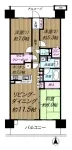 ３LDK+ＭＣ<br>７５．０３m²