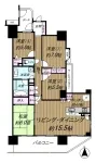 ４LDK<br>９６．６７m²