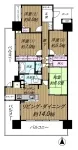４LDK<br>１００．５０m²
