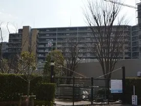 北側遠方からのビューコート