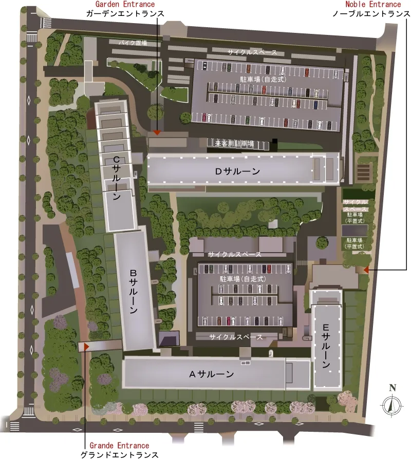 敷地配置図