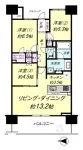 3LDK+WIC<br>72.01m²