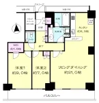 2LD・K+WIC　<br>102.83m²