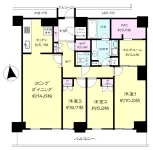 3LD・K+WIC　<br>109.10m²