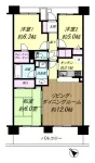 ３ＬＤＫ<br>７０．６２m²