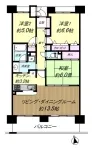 ３ＬＤＫ<br>７５．０６m²