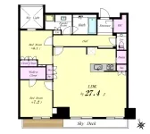 2LDK+WIC　<br>98.13m²