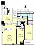 ３LDK+2WIC<br>105.08m²
