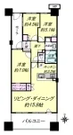 3LD・K+WIC<br>73.93m²