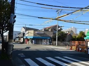 「市場上町」交差点を右折