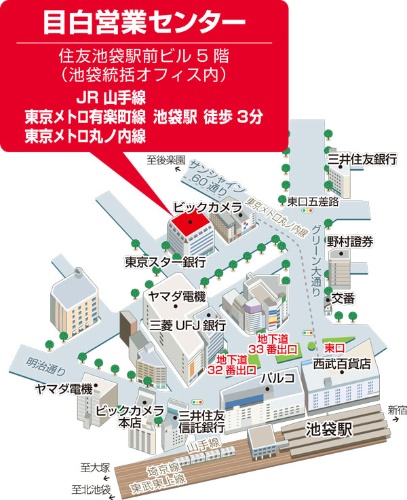 目白営業センター 住友不動産販売 住友の仲介 不動産の購入 売却
