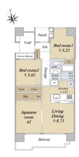 間取図