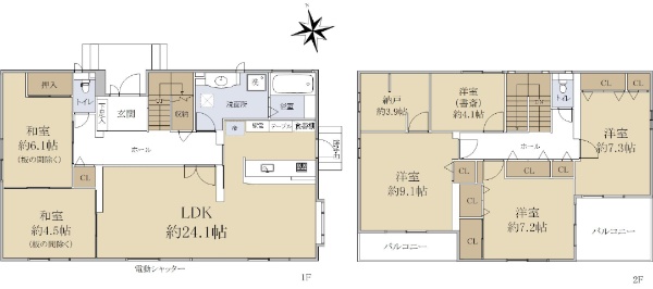 兵庫県神戸市北区桂木2丁目戸建